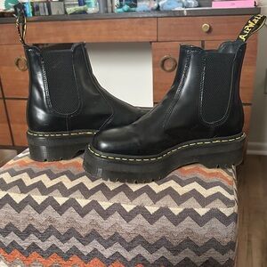 Dr. Martens Black Platform Boots